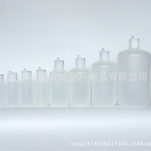 Botella de plástico de 500 ml con hombros redondeados y tapa tipo cañón para envasado general - Product Image 3
