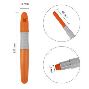 プロ仕様のツイスト式カラフルシルクワックスクレヨン、水洗い可能なジェルアーティストカスタム12色消せるプラスチッククレヨンセット（子供用） - Product Image 2