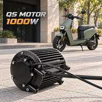 Moteur central QSMOTOR QS90 sans balais DC PMSM 1000W pour moto électrique, BLDC haute efficacité pour vélo électrique