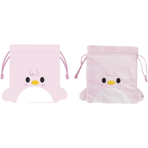 Juguetes de Peluche Personalizados, Lindo Pato Rosa, Bolsa con Cordón de Algodón PP, Bolsa de Almacenamiento Kawaii para Cosméticos y Artículos Pequeños - Product Image 1