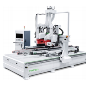 Scie horizontale à quatre côtés PATER, scie à découper automatique CNC de haute précision pour la production de panneaux de portes en bois - Product Image 2