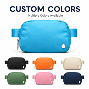 Custom logo Sport Waterproof Fanny Pack with <b>Adjustable</b> <b>Strap</b> Small Pouch for Workout Running Travelling Hiking Waist Packs - Product Image 4