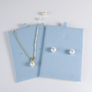 Plateau à bijoux en microfibre de luxe personnalisé avec logo, de haute qualité, pour la présentation de bijoux (vente en gros) - Product Image 4