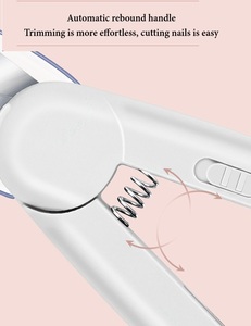 Wholesale LED Light Pet Nail Clippers Stainless Steel and <b>Dog</b> Toe Claw <b>Scissors</b> Cutter Knife - Product Image 2