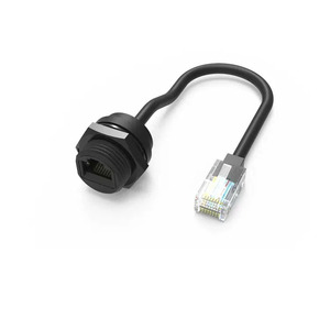 Bảng điều khiển gắn kết không thấm nước hoặc thời tiết RJ45 nữ M20 21 22 RJ45 tường bảng điều khiển gắn kết ổ cắm Ethernet kết nối cáp - Product Image 3