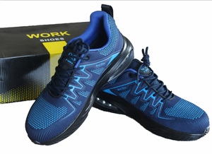 Marchio di moda traspirante fondo antiscivolo resistente all'usura Anti-blocco in acciaio Anti-puntura SafetyShoe per il lavoratore - Product Image 3