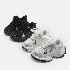 Zapatos para Niños, Primavera/Otoño 2026, Nuevas Zapatillas Deportivas para Bebé, Transpirables, Ligeras, Antideslizantes, con Cordones Delanteros - Product Image 1