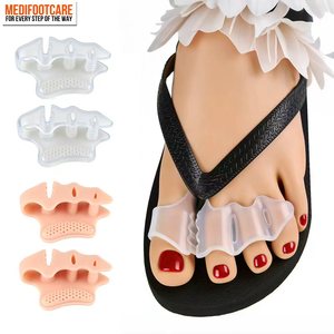 Separadores para una Alineación Correcta de los Dedos, Correctores de <span class=keywords><strong>Juanetes</strong></span> y Dedos en Martillo, Plantillas para Sandalias Flip-Flop, Separadores de Dedos para Hombres y Mujeres - Product Image 1