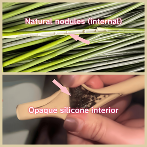 20Cm Eco-Friendly <b>Reusable</b> Biodegradable Recyclable Disposable Bamboo Fiber <b>Straws</b> - Product Image 5