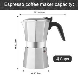 Emode espresso <span class=keywords><strong>maker</strong></span> 4 cup ý Espresso cà phê <span class=keywords><strong>Maker</strong></span> Espresso nhôm Geyser cà phê <span class=keywords><strong>Maker</strong></span> - Product Image 2
