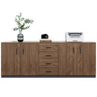 Meubles de bureau laminés en bois LR-G-032 populaires classeur de stockage de documents de conception élégante