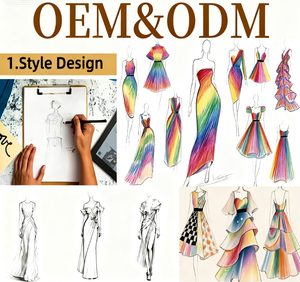 Jupes mi-longues pour femmes en gros, élégantes, amples, boutonnées, taille haute, poche française, taille empire, coton respirant, prix bas - Product Image 4