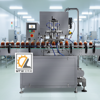Machine de remplissage automatique MTW pour sauces et pâtes épaisses avec chauffage et agitation