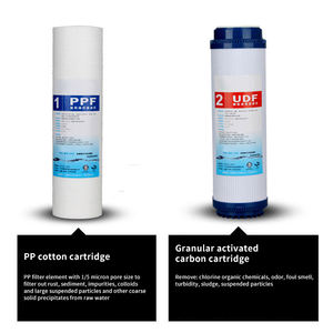 पूरे घर आसान स्थापना घर उपयोग पीपी यूडीएफ फिल्टर खरीदने 2 चरणों डेस्कटॉप पानी फिल्टर शोधक संयुक्त राज्य अमेरिका - Product Image 4