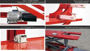 <span class=keywords><strong>Table</strong></span> <span class=keywords><strong>élévatrice</strong></span> à ciseaux ZeHoo électrique-hydraulique pour <span class=keywords><strong>voiture</strong></span>, capacité de 800 kg et hauteur maximale de 1200 mm - Product Image 2