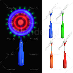 <span class=keywords><strong>Led</strong></span> Spinner nhấp nháy điện quay cối xay gió đồ chơi cho thanh thiếu niên & người lớn-Ánh sáng lên thanh cho năm mới cosplay bên - Product Image 2