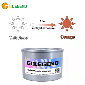 Gdlegend dung môi Màn hình in ấn heliochromic mực photochromic năng lượng mặt trời đổi màu mực thay đổi màu sắc dưới ánh sáng mặt trời mực - Product Image 3