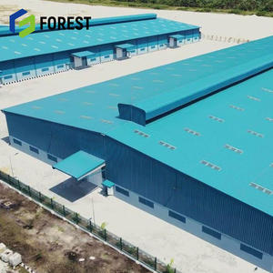 Entrepôt préfabriqué en acier galvanisé à chaud avec revêtement en zinc et finition peinte pour une protection anticorrosion optimale - Product Image 2