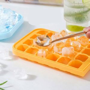 BPA Free Ice Cube Tray Mold Silicone Ice Cube Tray Box Ice Cream Box Container for Chilling Drinks <b>Coffee</b> Juice - Product Image 5