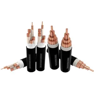 YJV 2 3 4 5 Core Cable eléctrico 16 25 35 50 70 95 120 150 185 mm Cable de alimentación aislado de cobre XLPE