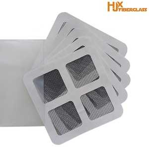 Parche de reparación de fibra de vidrio para pantalla de verano de 10 piezas, pegatina de malla autoadhesiva para puerta y ventana, parches de red, 2 bolsas - Product Image 5