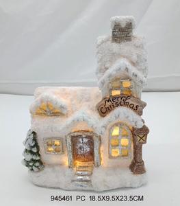 Decoración de casa iluminada, decoración de cerámica para Navidad, Otoño, casa - Product Image 4