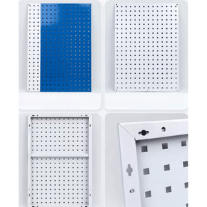 Pannello Portautensili in Metallo Multifunzione da Parete per Garage, Espositore Durevole per Attrezzi da Autolavaggio - Product Image 5