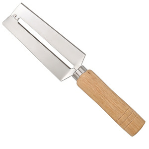 Couteau à canne à sucre Chef Season Show en acier inoxydable, manche en bois, grande taille 18 cm, antidérapant, résistant aux fissures, éplucheur de fruits et légumes - Product Image 2