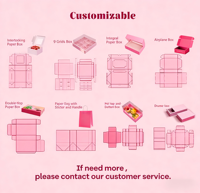 Sac cadeau personnalisé en papier kraft recyclable 2026 avec poignée en ruban, boîte cadeau de luxe pour bougies, gâteaux de lune, desserts et biscuits