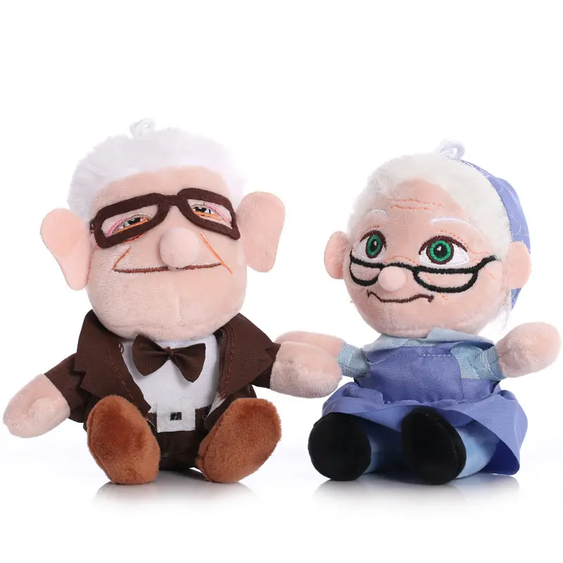 2021 Wholesale Kawaii Anime Up Carl And Ally Lovely Couple Plush Baby Toys Soft Doll For Gifts Jouet En Peluche