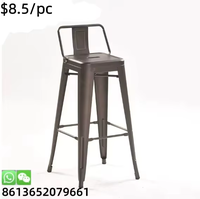 Moderne Barhocker-Set, Verstellbare Drehbare Hochstühle mit Rückenlehne und Fußstütze, Verschiedene Stile für Hausbar und Küchentheke, Großer Rabatt