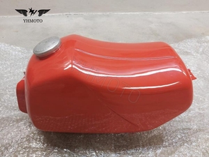 Tanque de Combustible para Motocicleta YHMOTO, Caja de Gasolina Metálica con 2 Tapas, Repuestos para Simson S53 S51 Moped Motorrad - Product Image 4