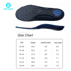 Semelles intérieures de sport en <span class=keywords><strong>EVA</strong></span> et TPU avec absorption des chocs, amorti et respirabilité - Product Image 6