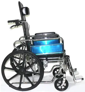 Простой складной инвалидной коляски изготовлены по низкой цене с откидной спинкой ДЦП медицинские инвалидной коляске