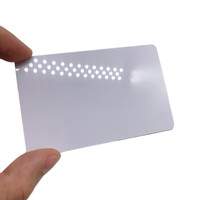 Tarjeta de Control de Acceso NFC de PVC de 13.56 MHz, Personalizable de Fábrica, Premium, Imprimible por Sublimación e Inyección de Tinta, para Tarjetas de Identificación
