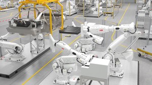 CLAWROBOT ABB 6-Axis 530kg Handling Robot Automotive Manufacturing Heavy Parts Handling Large Part Palletizing Assembly Robot - Product Image 3