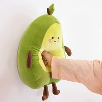 Usine chinoise, jouets en peluche d'avocat, nouveauté douce, oreiller en forme de nourriture, poupée en peluche de fruits mignons, cadeau pour fille et garçon