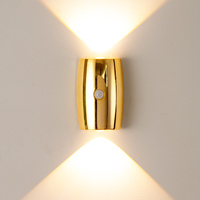 Lampe murale LED sans fil magnétique à détecteur de mouvement, rechargeable par USB, style nordique moderne, pour décoration intelligente de la maison, chevet et escalier