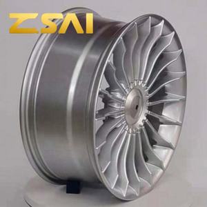 Rines de Aleación para Automóvil de Pasajeros, Multirradio, 17, 18, 19, 20 Pulgadas, 4x100, 5x112, 5x114.3, Plateado Cromado - Product Image 6