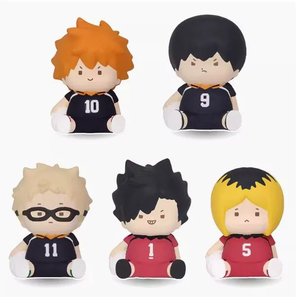 Nuevo Set de 5 Figuras de Anime en Miniatura, <span class=keywords><strong>Hinata</strong></span> Shoyo, Tobio Kageyama, Modelo de PVC, Decoración, Colección, Juguete, Caja Sorpresa, Figura de Acción - Product Image 3