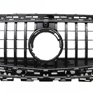 <b>For</b> Mercedes Benz E-Class W214 2024-IN Front Bumper Racing Replacement Radiator <b>Grille</b> W/Camera Hood <b>Mesh</b> Grid E53 Style - Product Image 5