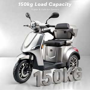 Scooter de Mobilité EEC à 3 Roues avec Port de Charge Unique, Tricycle Électrique, Phare à Haute Luminosité pour Personnes Âgées - Product Image 3