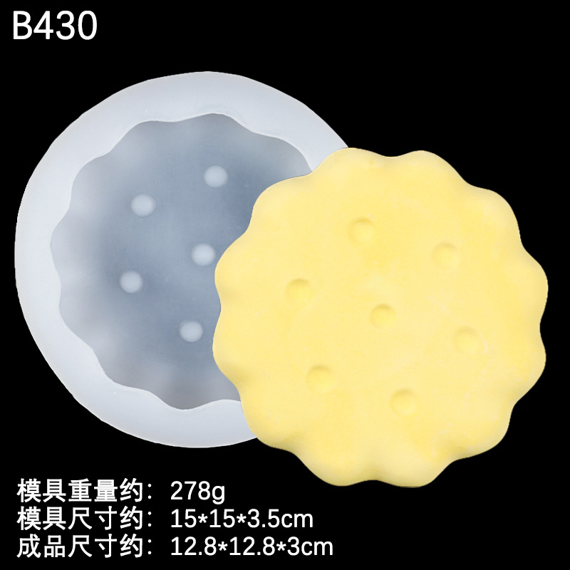 Transparent - Biscuits en dentelle B430 - six pouces