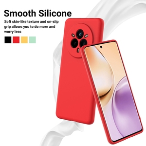 Yumuşak TPU sıvı silikon darbeye tam kapsama koruyucu kılıf kordon askısı kılıfları ile OPPO <span class=keywords><strong>Realme</strong></span> 14 Pro artı 5G - Product Image 2