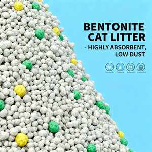 Litière pour chat en bentonite en forme de boule BENJIE Factory OEM ODM, multi-parfums, sans poussière, forte absorption, charbon actif, sable gris 8kg - Product Image 5
