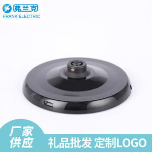 Hervidor eléctrico de vidrio Frank Electric Glass de 1 litro, hervidor portátil de viaje con marcas de medición para uso en dormitorios - Product Image 2