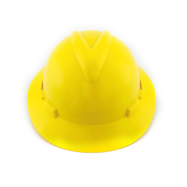 Full Brim Customizable Hard Hat  Industrial Construction Head protection Safety Helmet