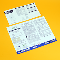 Personnalisable Pas Cher Catalogue Brochure Flyer Impression Carton Kraft Offset Duplex Board-Notices d'instruction de haute qualité Affiches