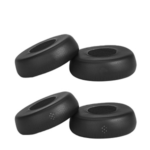 Cuscinetti auricolari in pelle con rivestimento in proteine per cuffie Jabra <span class=keywords><strong>Evolve</strong></span> 75/75+/75 UC/75 MS - Product Image 1