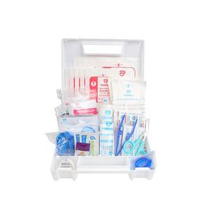 קיפול קופסת פלסטיק ערכת עזרה ראשונה בסיסי אביזרים רפואיים-רכוב קיר-עזרה ראשונה ערכת עזרה ראשונה עבור משרד החוץ - Product Image 5